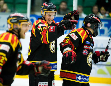 Magnus Kahnberg, Brynäs, jubel