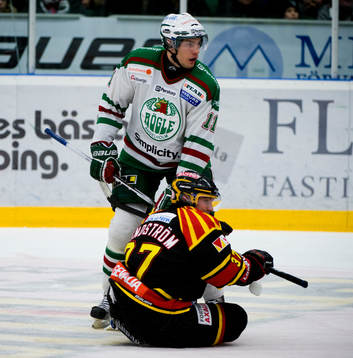 Mattias Sjögren, Rögle och Alexander Sundström, Brynäs