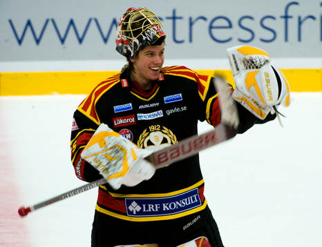 Jacob Markström, målvakt, Brynäs, jubel