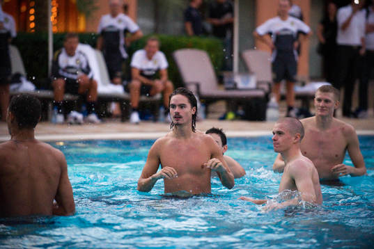 Mikael Lustig och Samuel Holmén