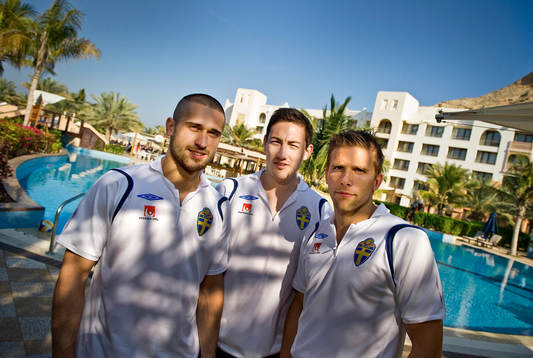 Emir Bajrami, Stefan Ishizaki och Anders Svensson