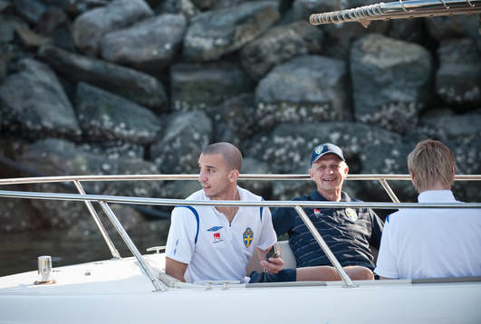 (fiske) Guillermo Molins och Lars Richt, landslagschef