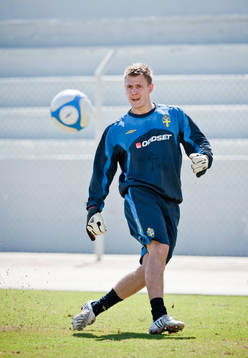 Johan Dahlin, målvakt