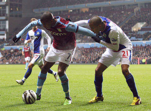 Martin Olsson, Blackburn och Ashley Young, Aston Villa