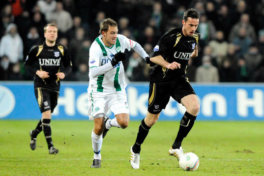 Andreas Granqvist, Groningen och Gerald Sibon, Heerenveen