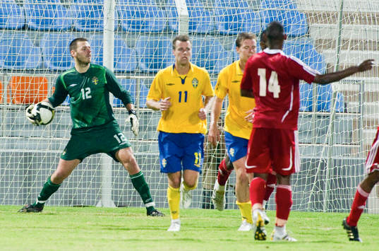 Daniel Örlund, målvakt Sverige