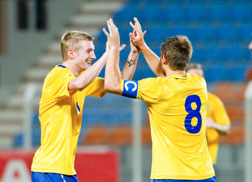 Sebastian Eriksson  och Anders Svensson (Jubel)