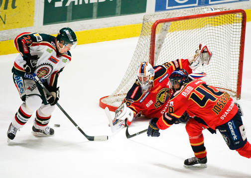 Janne Niskala, Frölunda, Stefan Ridderwall, målvakt och