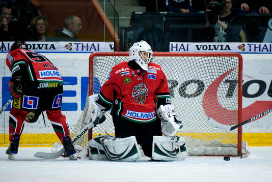 Niklas Svedberg, Målvakt Modo (Depp) Laurent Meunier,