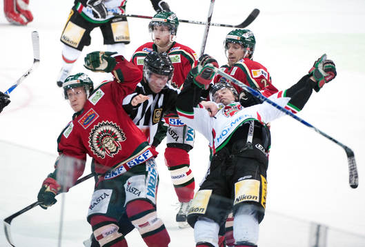 Slagsmål Niklas Andersson, Joel Lundqvist, Fredrik
