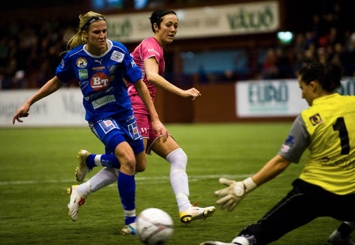 Therese Sjögran och Sofia Lundgren, målvakt, Linköping