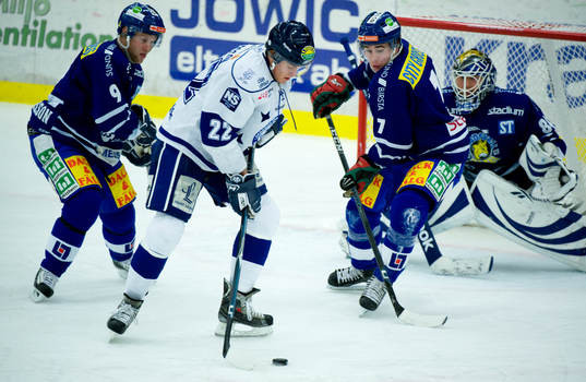 Markus Persson, Leksand mot Niklas Johansson och Jens