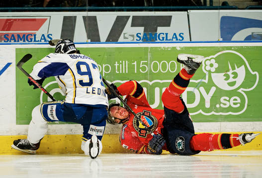Per Ledin, HV71, och Timmy Pettersson, Djurgården