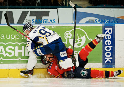 Per Ledin, HV71, och Timmy Pettersson, Djurgården