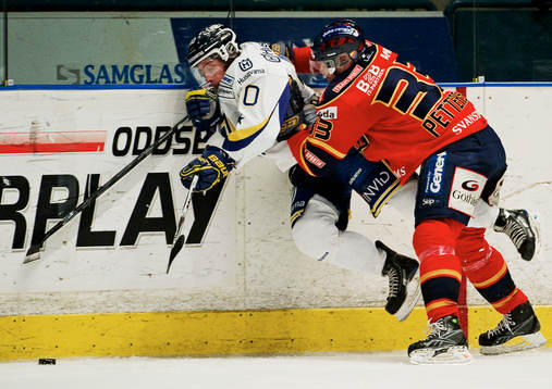 Timmy Pettersson, Djurgården, och André Petersson, HV71