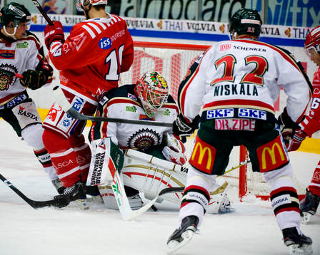 Johan Holmqvist, Målvakt Frölunda