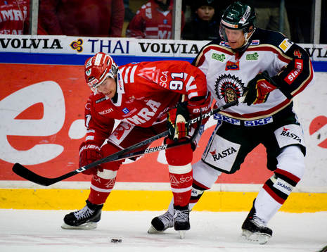 Magnus Pääjärvi Svensson, Timrå och Kristian Kudroc,