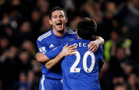 Frank Lampard, glädje, jubel