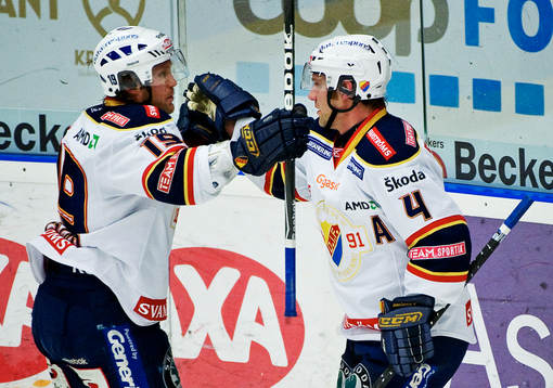 Jimmie Ölvestad och Marcus Nilson, glädje, jubel