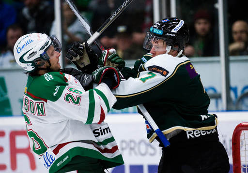 Jakob Johansson, Rögle och Johan Andersson, Färjestad,