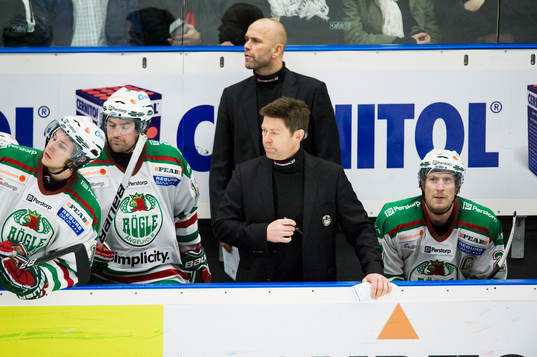 Tommy Sjödin, assisterande tränare och Gunnar Persson,