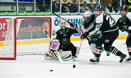 Mario Kempe, Rögle, Robin Rahm, målvakt och Anders