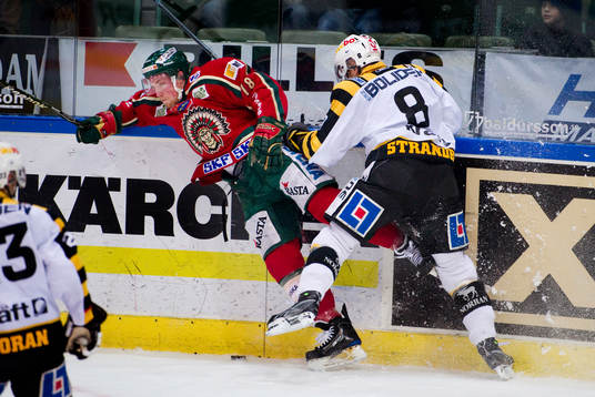 Joakim Andersson, Frölunda och Niklas Strandberg,