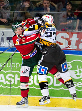 Oscar Hedman, Frölunda och Martin Lundberg, Skellefteå.