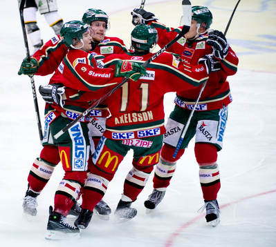 Joakim Andersson, Tobias Viklund och Per-Johan Axelsson,