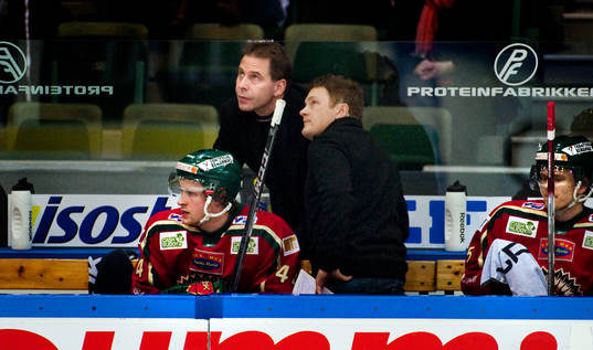 Ulf Dahlén och Stephan Lundh, tränare