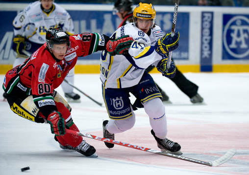Samuli Suhonen, Modo och André Petersson, HV71