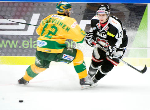 Lucas Sandström, Malmö och Ville Vikeväinen, Björklöven