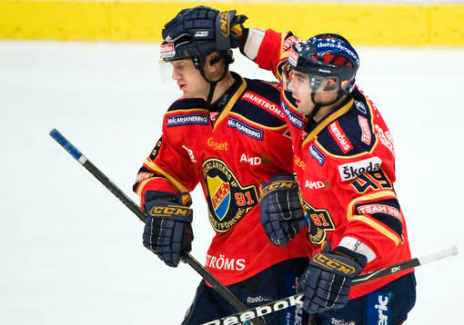 Michael Holmqvist och Kyle Klubertanz, Djurgården  (Jubel)