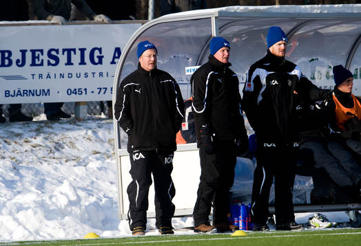 Lars Jacobsson, tränare, Anders Smith, Lagledare och