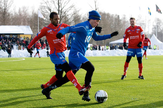 Emil Salomonsson, Halmstad och René Makondel, Helsingborg