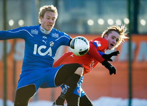 Rasmus Jönsson, Helsingborg, och Johnny Lundberg, Halmstad