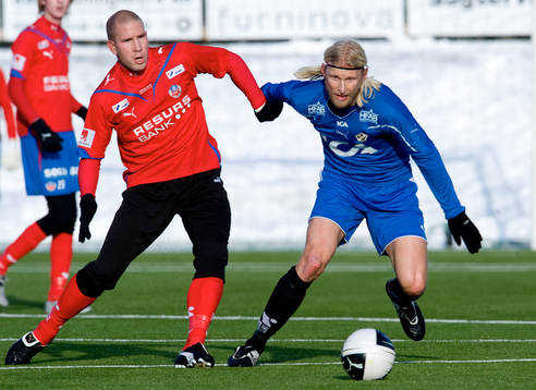 Per Johansson, Halmstad och Mattias Lindström, Helsingborg