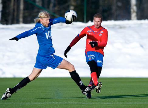 Per Johansson, Halmstad och Christoffer Andersson,