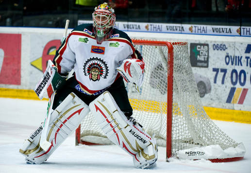 Johan Holmqvist, Målvakt Frölunda