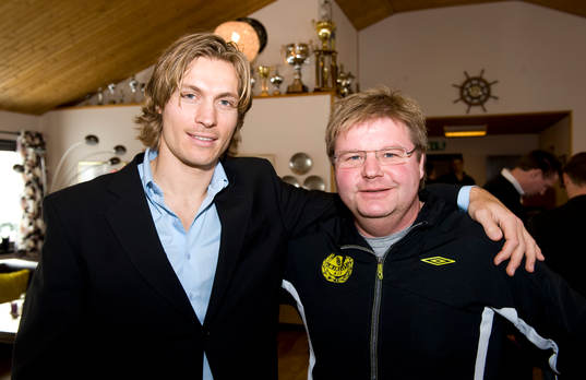 Tobias Grahn och Peter Swärdh, tränare