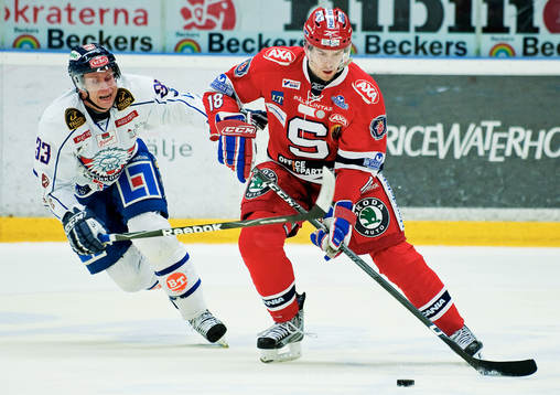 Fredrik Emvall, Linköping, och Linus Videll, Södertälje