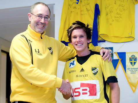 Alf Jönsson, tränare och André Bengtsson, IFK Hässleholm
