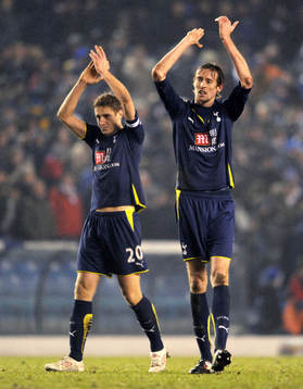 Michael Dawson och Peter Crouch, Tottenham