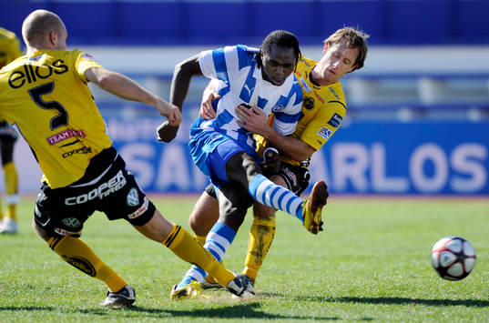 Peter Utaka, Odense och Johan Karlsson, Elfsborg