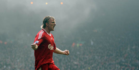 Dirk Kuyt, Liverpool. (Jubel)