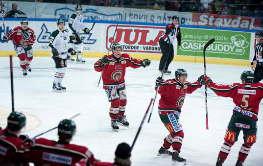 Christian Bäckman, Frölunda, glädje, jubel