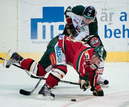 Niklas Andersson, Frölunda och Angel Krstev, Färjestad