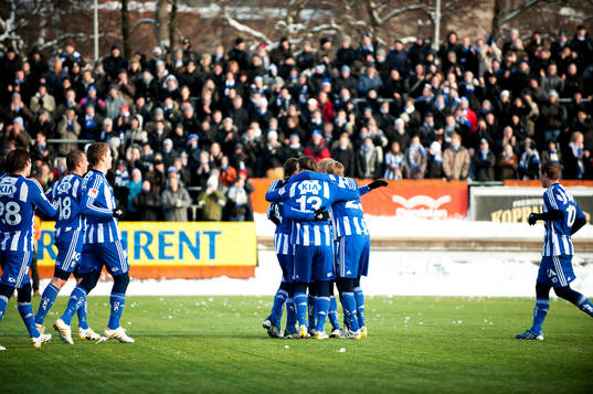 Hjalmar Jonsson, IFK Göteborg. Jubel