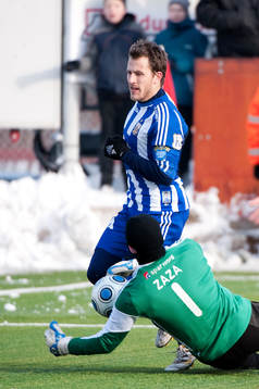 Tobias Hysén, IFK Göteborg, Karim Zaza, målvakt Ålborg