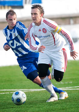 Andreas Johansson, Ålborg. Pär Ericsson, IFK Göteborg